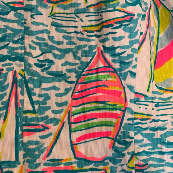 Lilly Sailboat Dress EUC - Picture 3 of 5